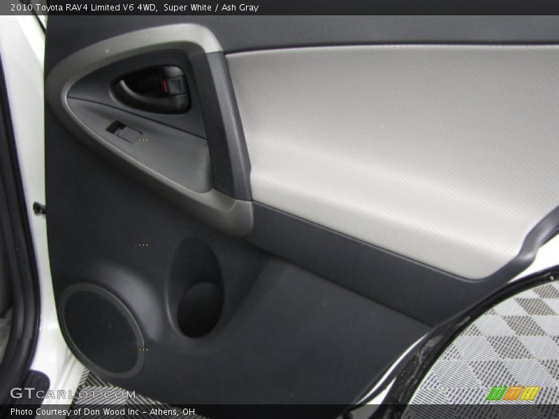 Super White / Ash Gray 2010 Toyota RAV4 Limited V6 4WD