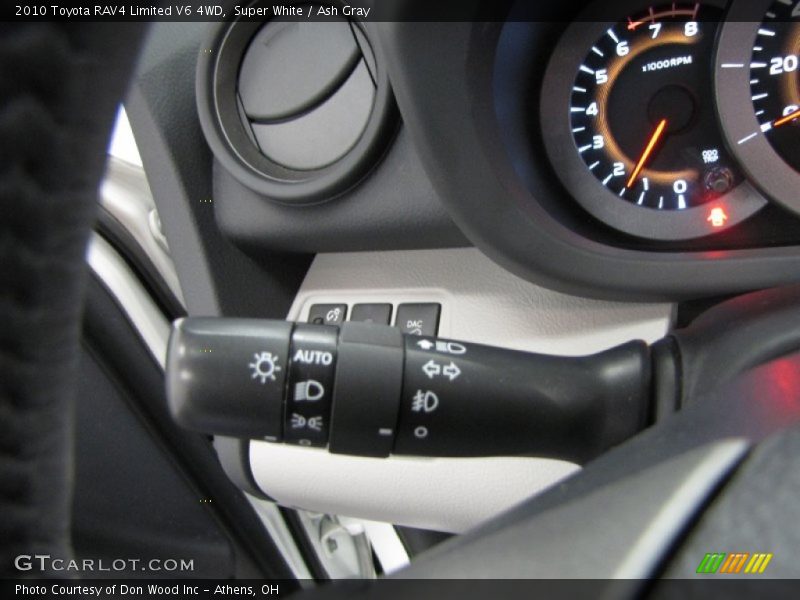 Super White / Ash Gray 2010 Toyota RAV4 Limited V6 4WD