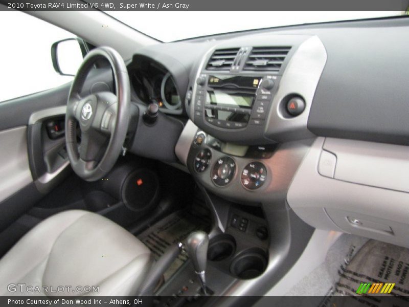 Super White / Ash Gray 2010 Toyota RAV4 Limited V6 4WD