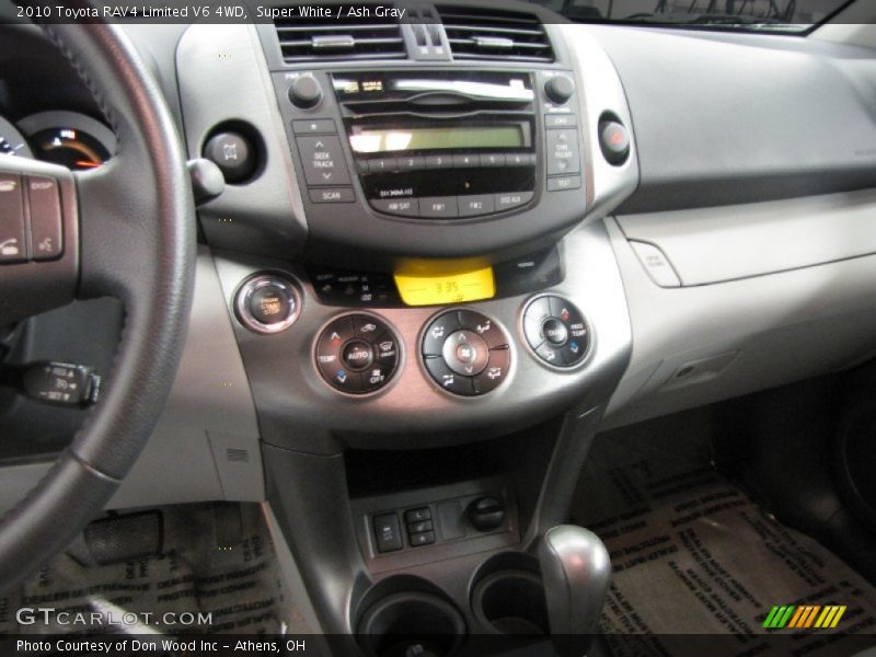 Super White / Ash Gray 2010 Toyota RAV4 Limited V6 4WD