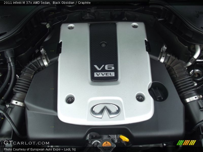 Black Obsidian / Graphite 2011 Infiniti M 37x AWD Sedan