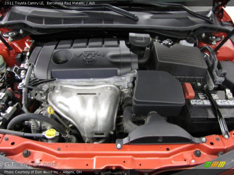 Barcelona Red Metallic / Ash 2011 Toyota Camry LE