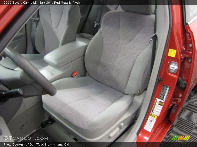 Barcelona Red Metallic / Ash 2011 Toyota Camry LE
