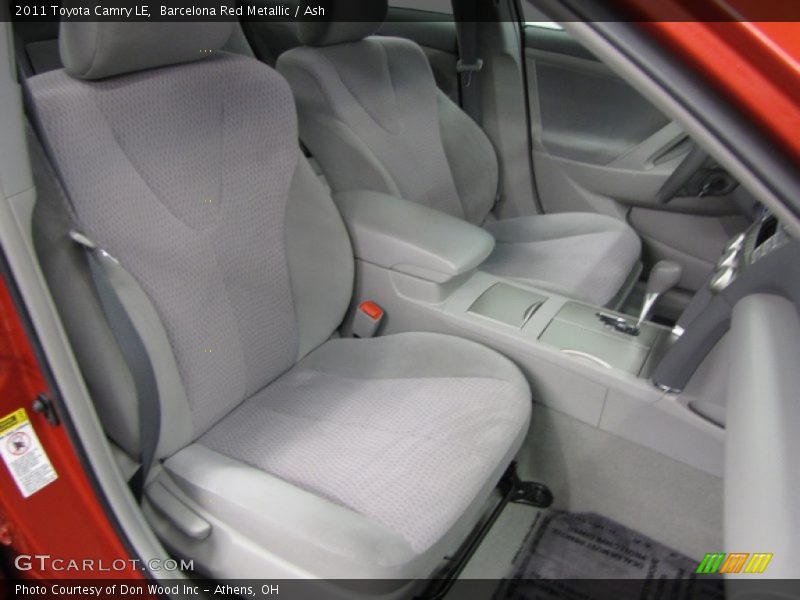 Barcelona Red Metallic / Ash 2011 Toyota Camry LE