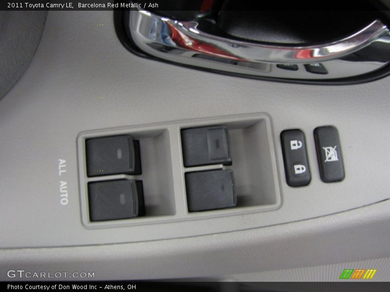 Barcelona Red Metallic / Ash 2011 Toyota Camry LE