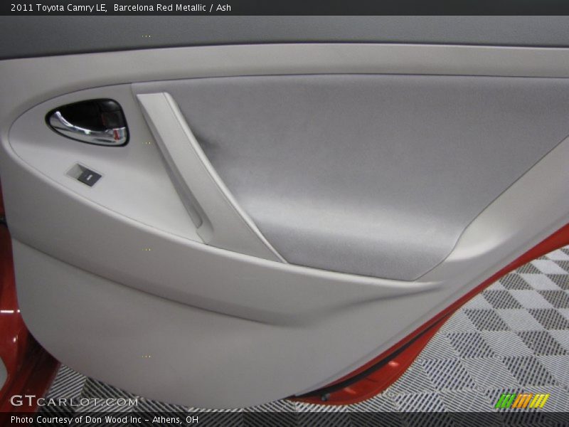 Barcelona Red Metallic / Ash 2011 Toyota Camry LE