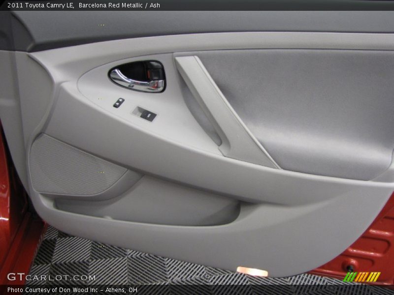 Barcelona Red Metallic / Ash 2011 Toyota Camry LE