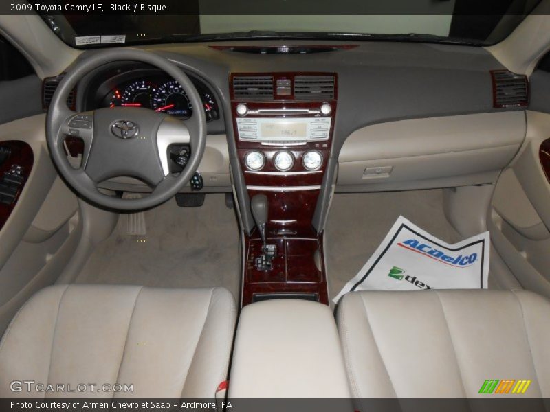 Black / Bisque 2009 Toyota Camry LE