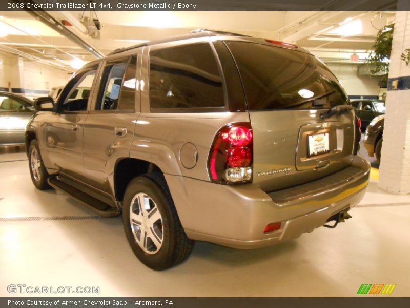 Graystone Metallic / Ebony 2008 Chevrolet TrailBlazer LT 4x4