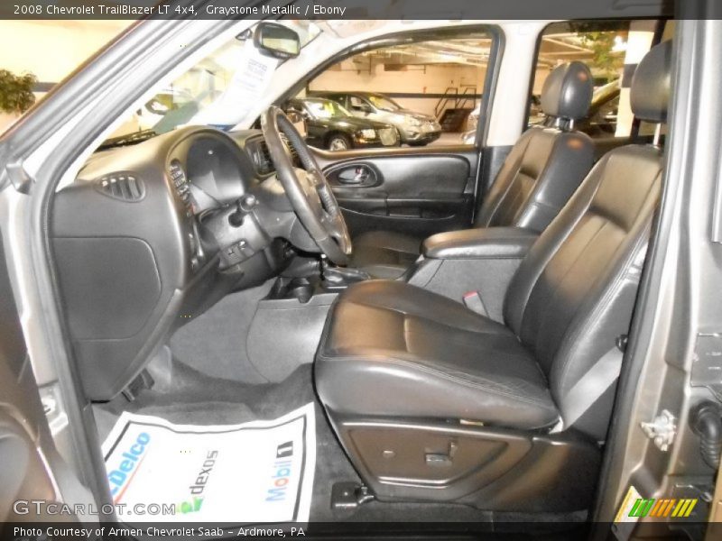 Graystone Metallic / Ebony 2008 Chevrolet TrailBlazer LT 4x4