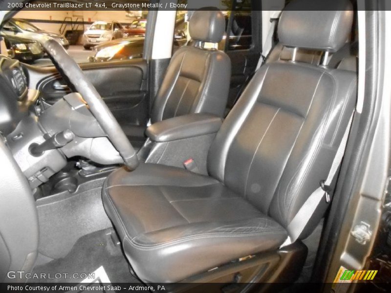 Graystone Metallic / Ebony 2008 Chevrolet TrailBlazer LT 4x4