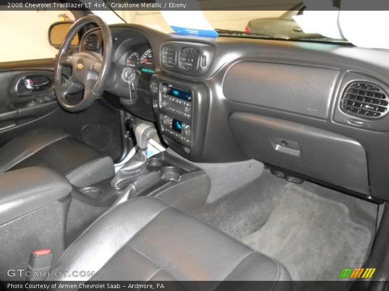 Graystone Metallic / Ebony 2008 Chevrolet TrailBlazer LT 4x4