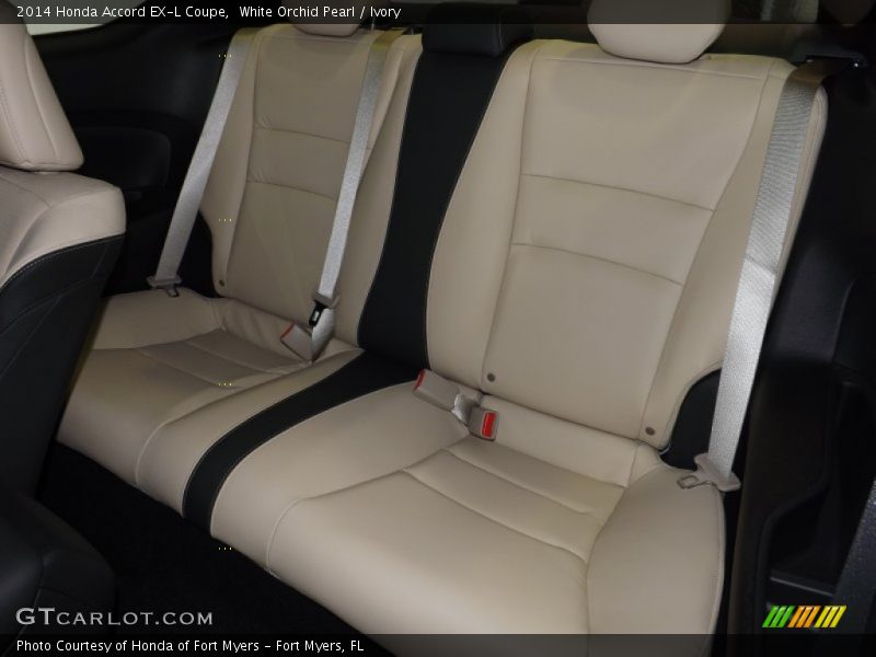Rear Seat of 2014 Accord EX-L Coupe