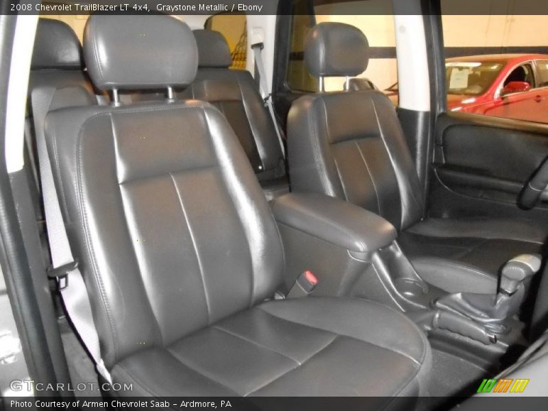 Graystone Metallic / Ebony 2008 Chevrolet TrailBlazer LT 4x4