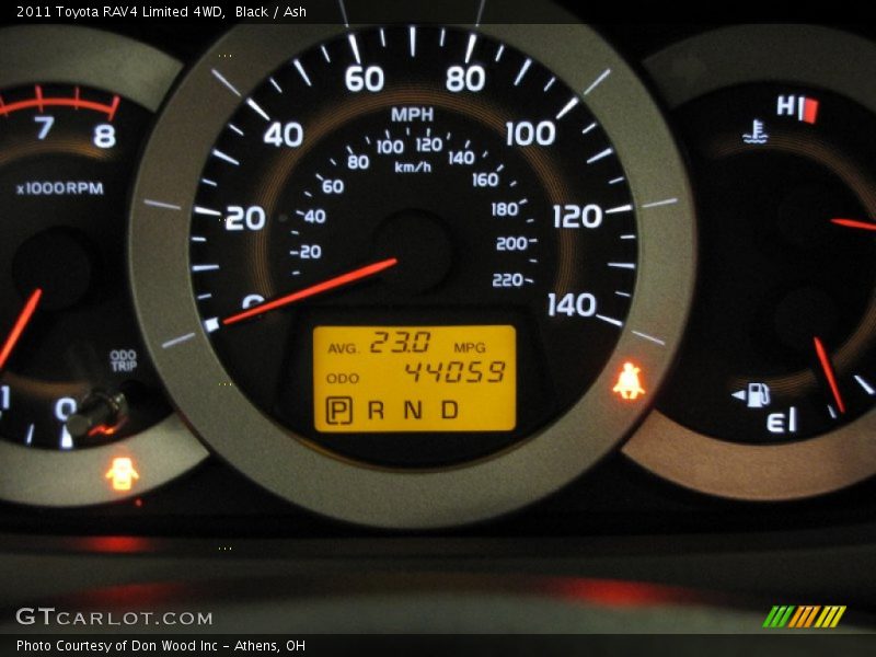 Black / Ash 2011 Toyota RAV4 Limited 4WD