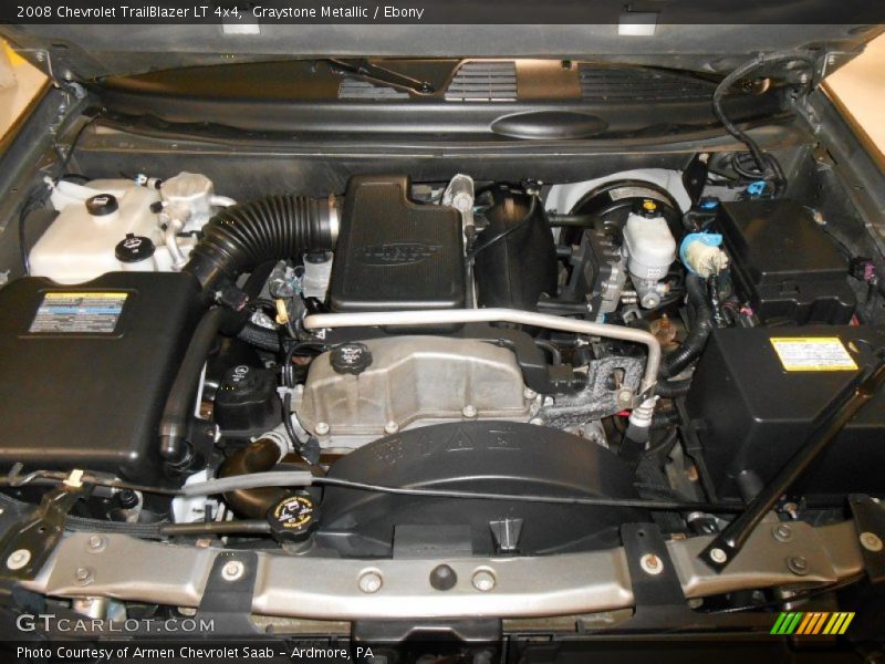 Graystone Metallic / Ebony 2008 Chevrolet TrailBlazer LT 4x4