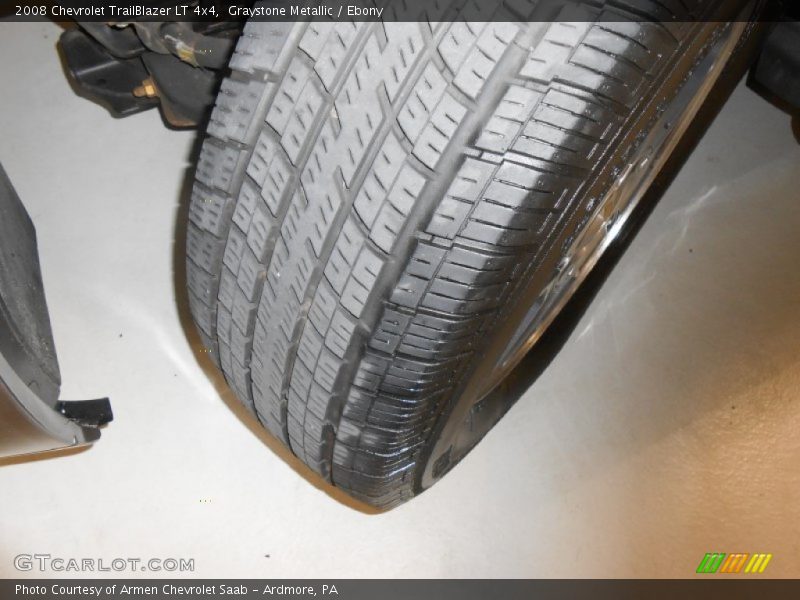 Graystone Metallic / Ebony 2008 Chevrolet TrailBlazer LT 4x4