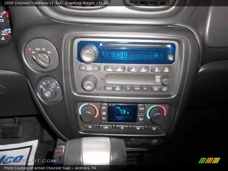 Graystone Metallic / Ebony 2008 Chevrolet TrailBlazer LT 4x4