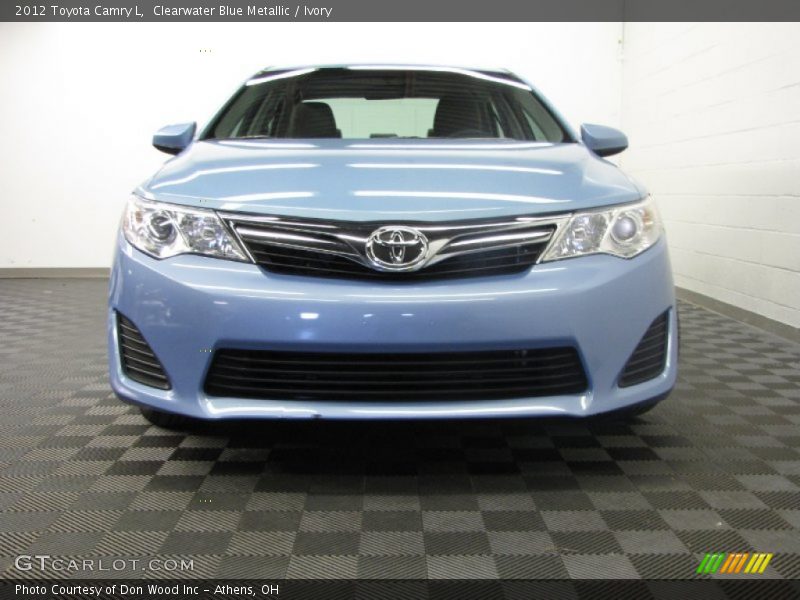 Clearwater Blue Metallic / Ivory 2012 Toyota Camry L