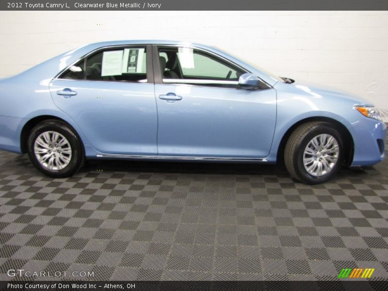 Clearwater Blue Metallic / Ivory 2012 Toyota Camry L