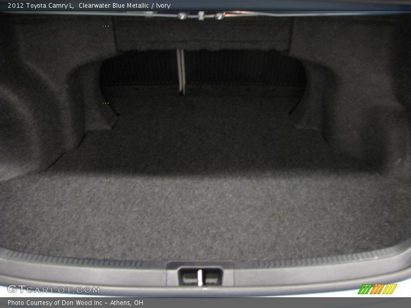 Clearwater Blue Metallic / Ivory 2012 Toyota Camry L