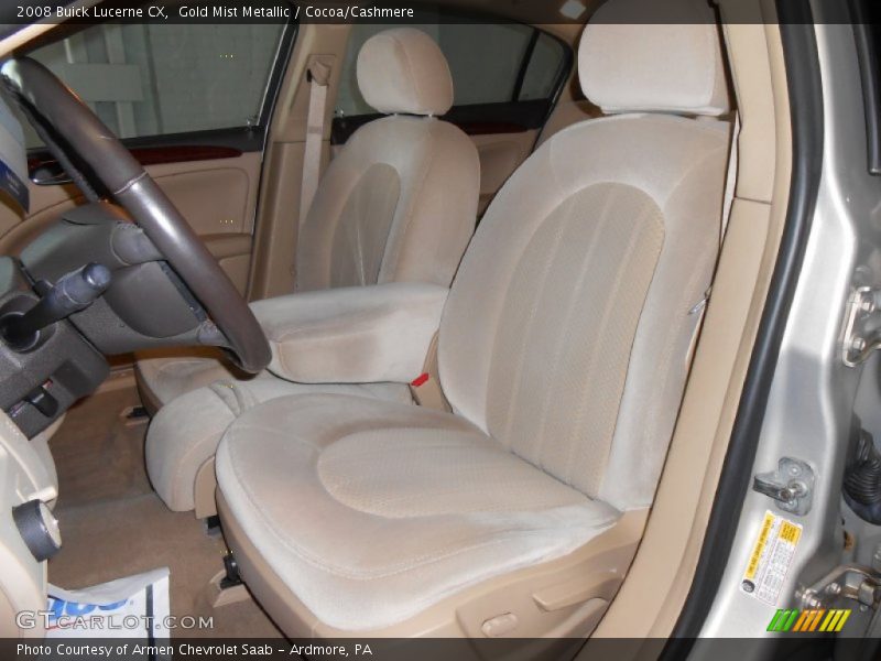 Gold Mist Metallic / Cocoa/Cashmere 2008 Buick Lucerne CX