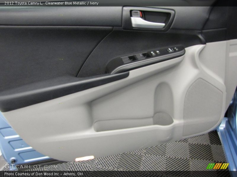Clearwater Blue Metallic / Ivory 2012 Toyota Camry L