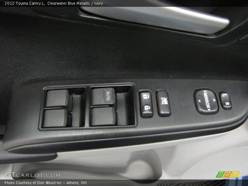 Clearwater Blue Metallic / Ivory 2012 Toyota Camry L