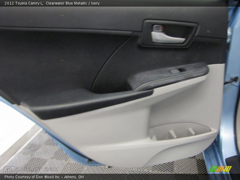 Clearwater Blue Metallic / Ivory 2012 Toyota Camry L
