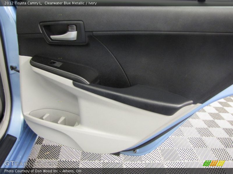 Clearwater Blue Metallic / Ivory 2012 Toyota Camry L