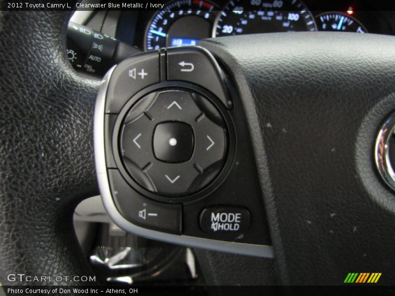 Clearwater Blue Metallic / Ivory 2012 Toyota Camry L