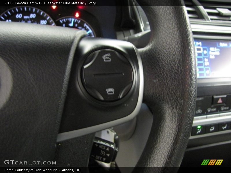 Clearwater Blue Metallic / Ivory 2012 Toyota Camry L