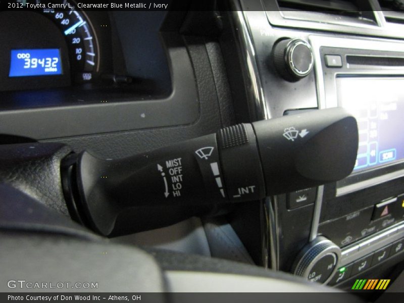 Clearwater Blue Metallic / Ivory 2012 Toyota Camry L