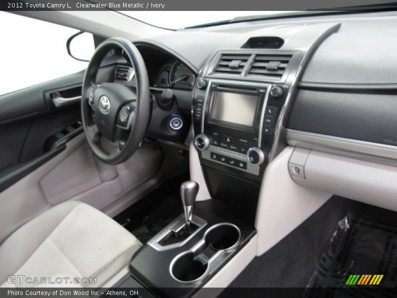 Clearwater Blue Metallic / Ivory 2012 Toyota Camry L
