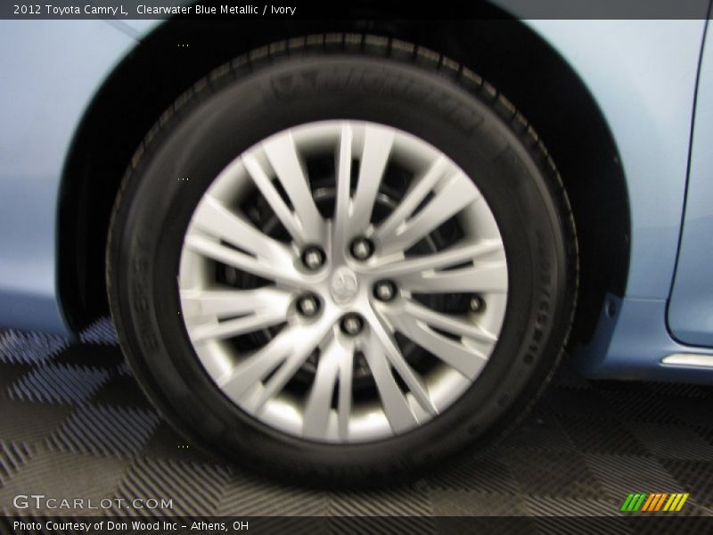 Clearwater Blue Metallic / Ivory 2012 Toyota Camry L