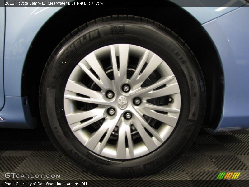 Clearwater Blue Metallic / Ivory 2012 Toyota Camry L