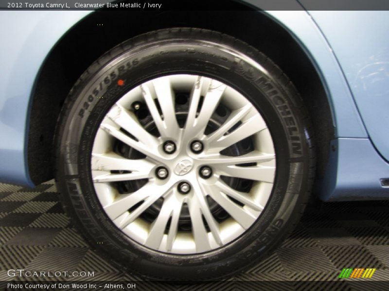 Clearwater Blue Metallic / Ivory 2012 Toyota Camry L