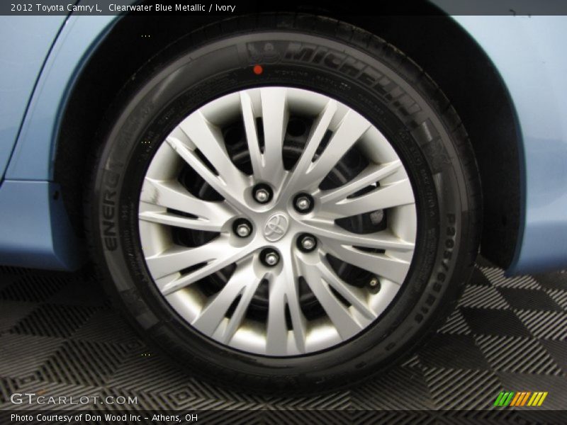Clearwater Blue Metallic / Ivory 2012 Toyota Camry L