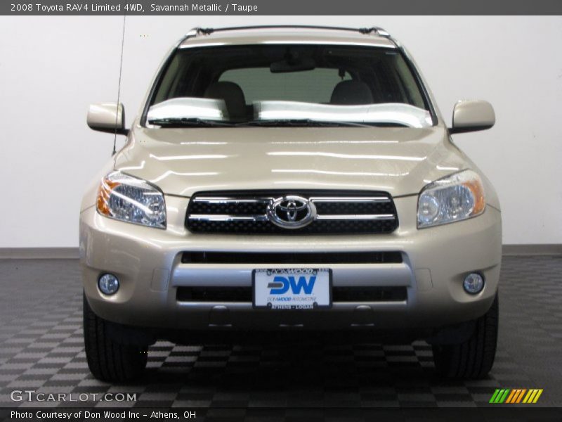 Savannah Metallic / Taupe 2008 Toyota RAV4 Limited 4WD