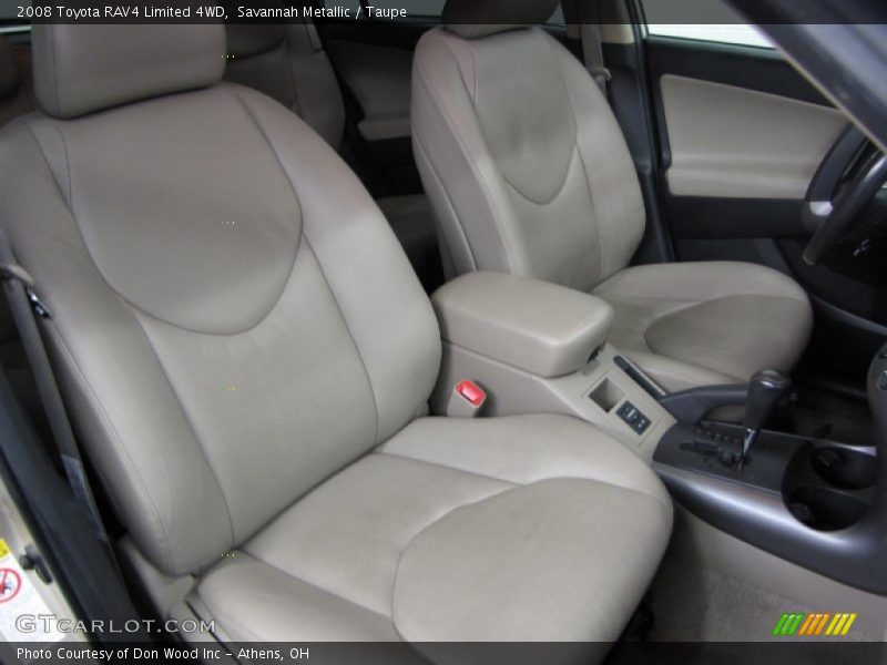 Savannah Metallic / Taupe 2008 Toyota RAV4 Limited 4WD