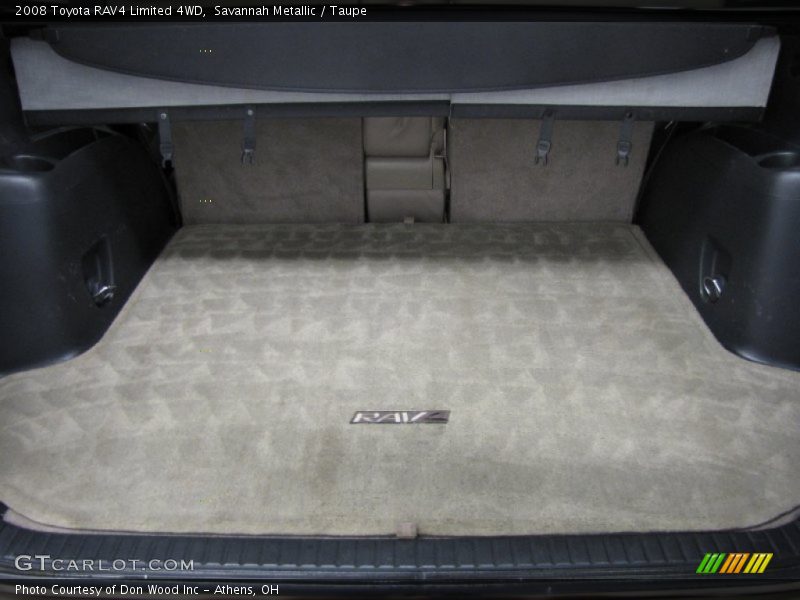 Savannah Metallic / Taupe 2008 Toyota RAV4 Limited 4WD