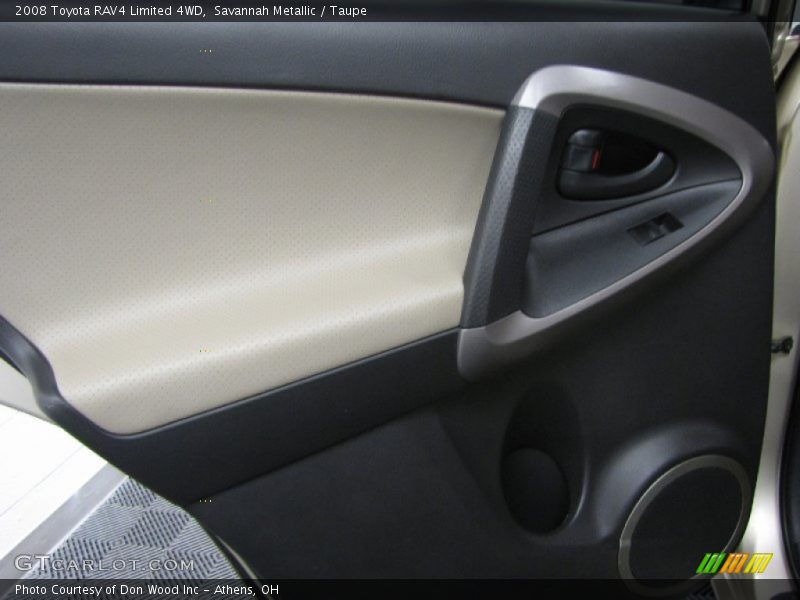 Savannah Metallic / Taupe 2008 Toyota RAV4 Limited 4WD