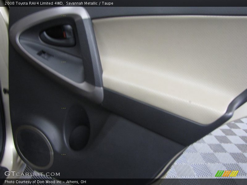 Savannah Metallic / Taupe 2008 Toyota RAV4 Limited 4WD