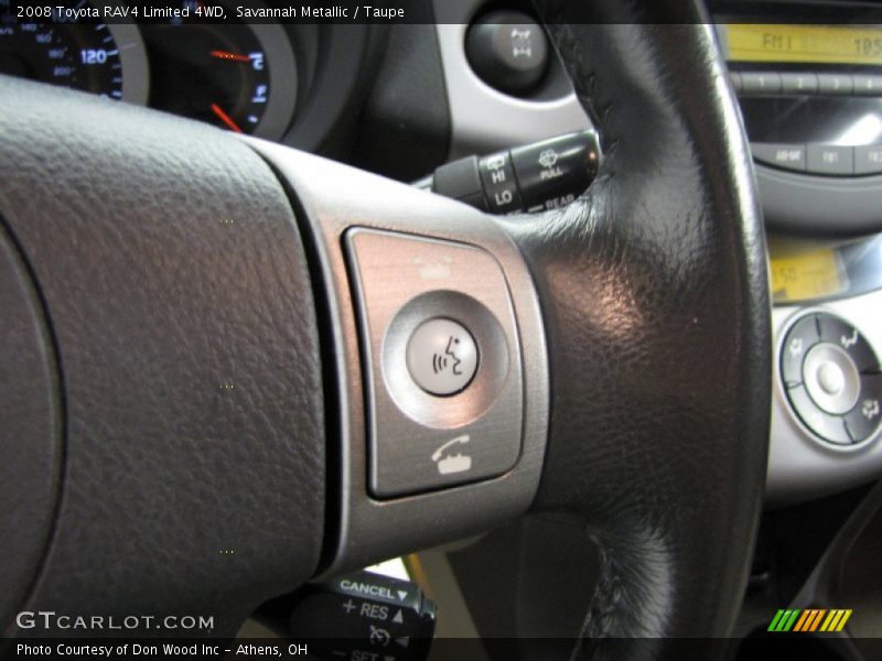 Savannah Metallic / Taupe 2008 Toyota RAV4 Limited 4WD