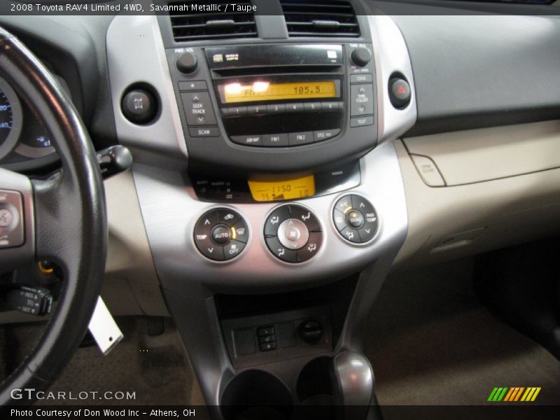 Savannah Metallic / Taupe 2008 Toyota RAV4 Limited 4WD