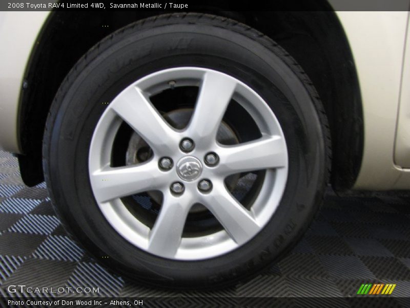 Savannah Metallic / Taupe 2008 Toyota RAV4 Limited 4WD