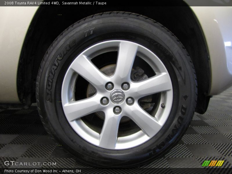 Savannah Metallic / Taupe 2008 Toyota RAV4 Limited 4WD