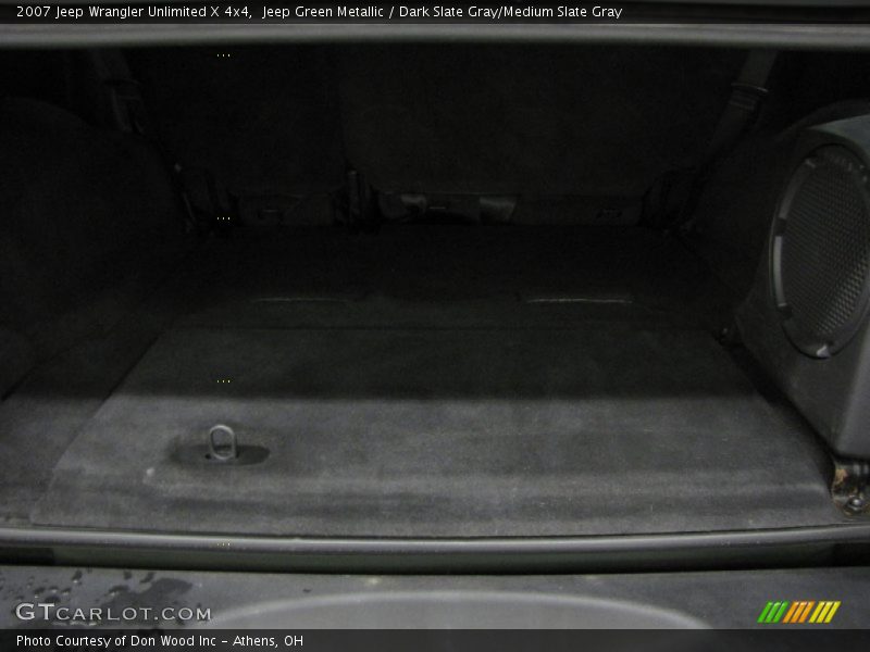 Jeep Green Metallic / Dark Slate Gray/Medium Slate Gray 2007 Jeep Wrangler Unlimited X 4x4