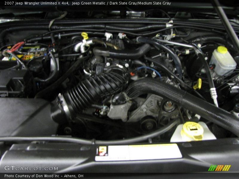 Jeep Green Metallic / Dark Slate Gray/Medium Slate Gray 2007 Jeep Wrangler Unlimited X 4x4