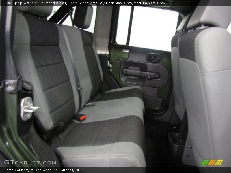Jeep Green Metallic / Dark Slate Gray/Medium Slate Gray 2007 Jeep Wrangler Unlimited X 4x4